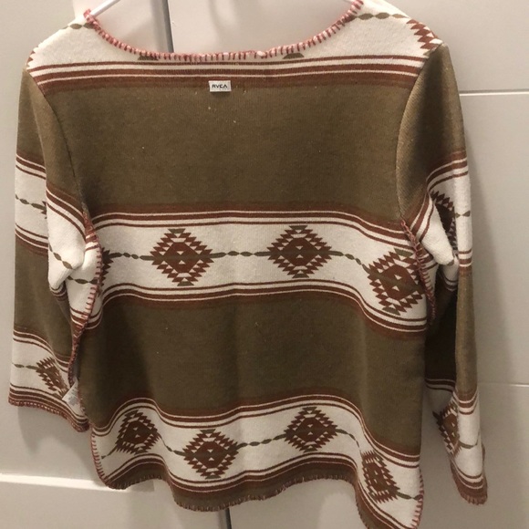 RVCA boho pattern sweater - Picture 4 of 6